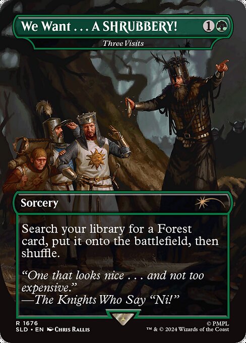 Tres visitas — Secret Lair Drop