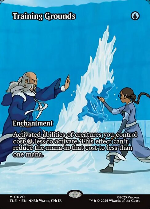 Carta Área de entrenamiento — Avatar: The Last Airbender Eternal · TLE · #20