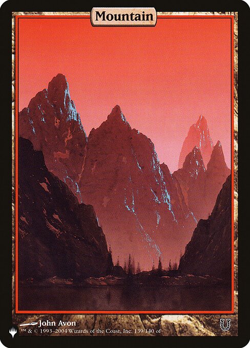 Montaña — The List
