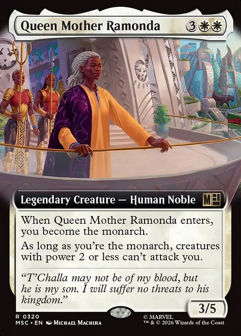 Reina Madre Ramonda — Marvel Super Heroes Commander