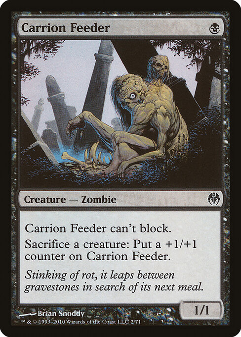 Carta Comedor de carroña — Duel Decks: Phyrexia vs. the Coalition · DDE · #2