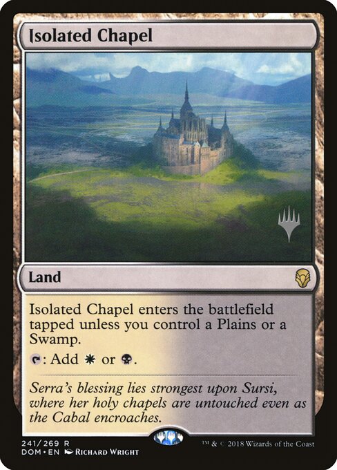 Carta Capilla aislada — Dominaria Promos · PDOM · #241p