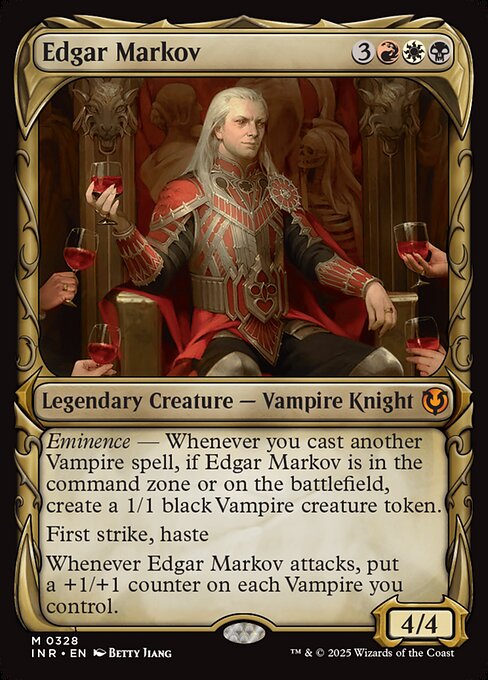 Carta Edgar Markov — Innistrad Remastered · INR · #328