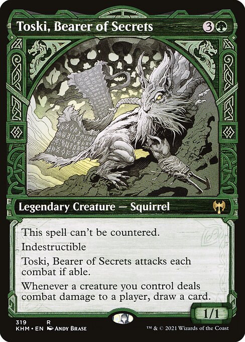 Toski, Portador de Secretos — Kaldheim