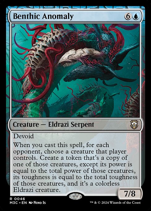 Carta Benthic Anomaly — Modern Horizons 3 Commander · M3C · #46