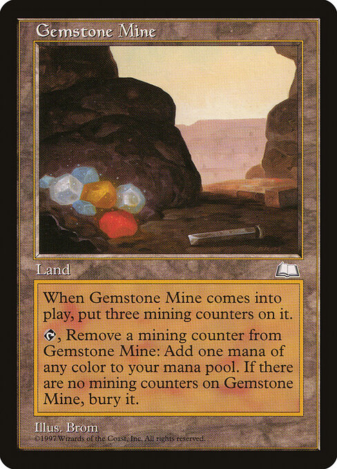 Carta Yacimiento de gemas — Weatherlight · WTH · #164