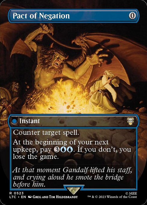 Pacto de negación — Tales of Middle-earth Commander