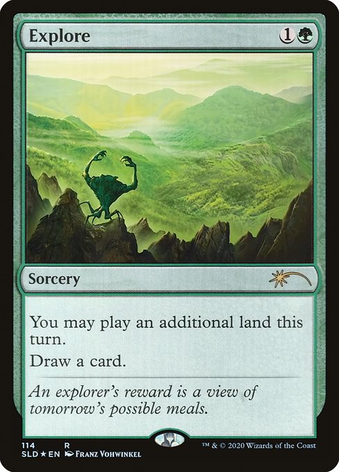 Carta Explorar — Secret Lair Drop · SLD · #114