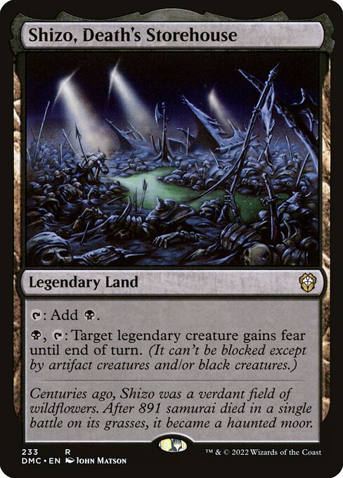 Shizo, depósito de la muerte