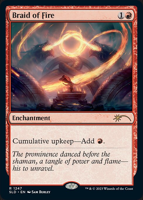 Carta Trenza de fuego — Secret Lair Drop · SLD · #1247
