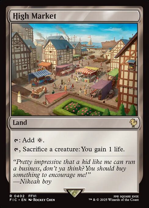 Mercado alto — Final Fantasy Commander