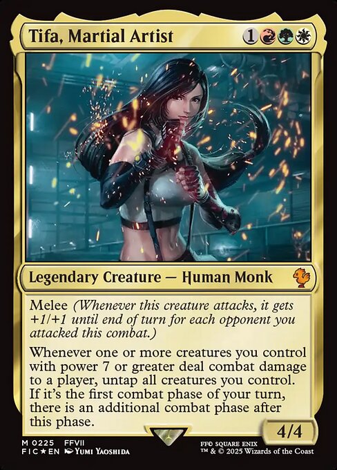 Tifa, Martial Artist — Final Fantasy Commander