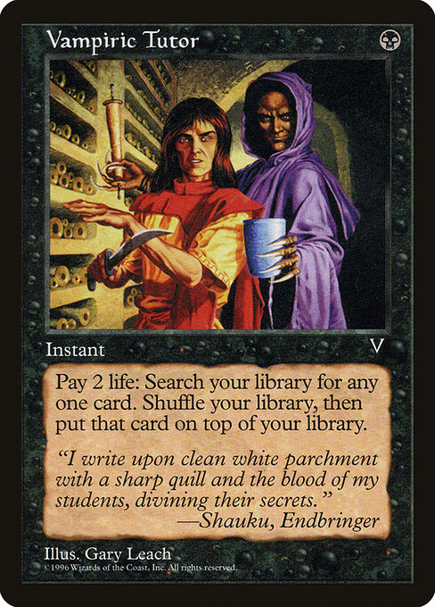 Tutor vampírico — Visions