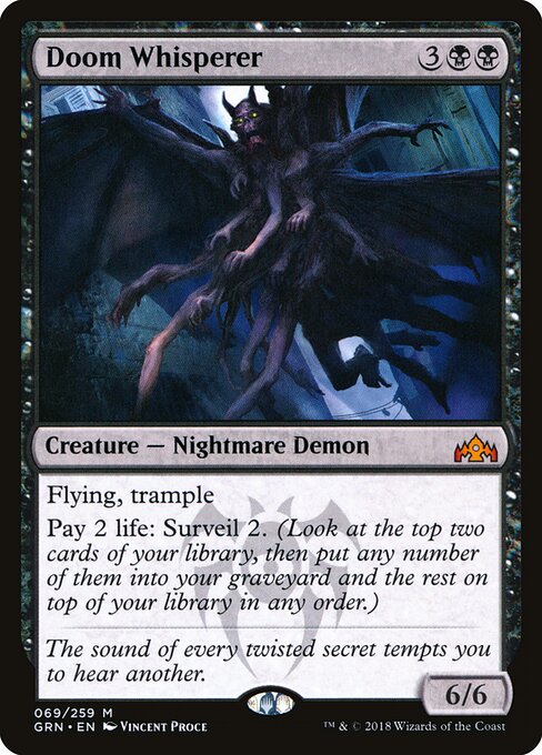 Susurrador de la fatalidad — Guilds of Ravnica