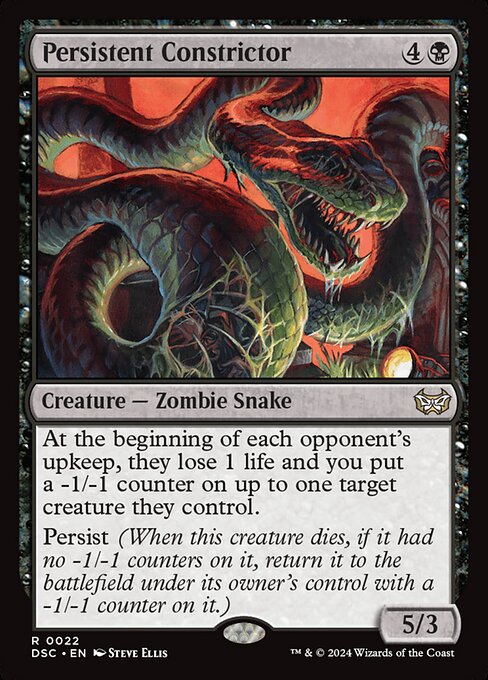 Carta Boa persistente — Duskmourn: House of Horror Commander · DSC · #22