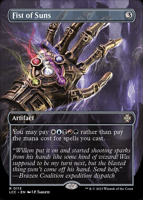 Puño de los soles — The Lost Caverns of Ixalan Commander