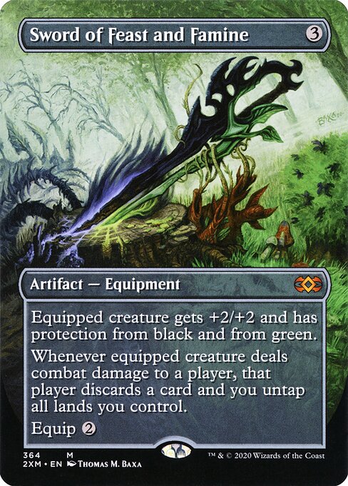 Carta Espada de abundancia y escasez — Double Masters · 2XM · #364