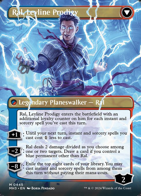Ral, Monsoon Mage // Ral, Leyline Prodigy (cara trasera)