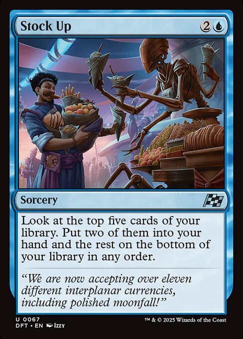 Carta Abastecerse — Aetherdrift · DFT · #67
