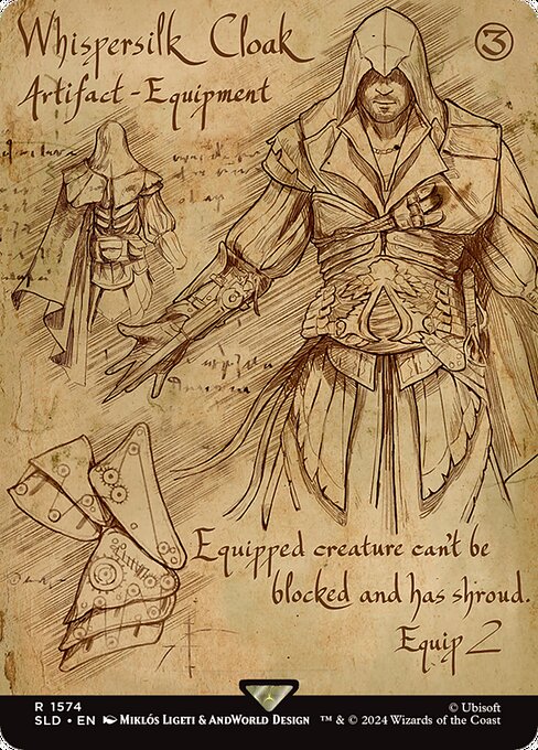 Carta Manto de sedasusurrante — Secret Lair Drop · SLD · #1574
