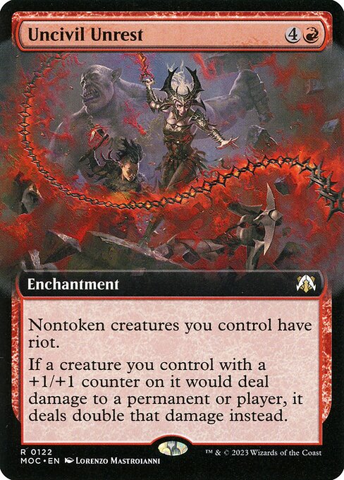 Disturbios incívicos — March of the Machine Commander
