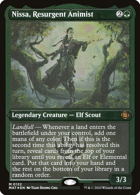 Nissa, animista renaciente — March of the Machine: The Aftermath