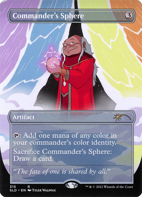 Esfera del comandante — Secret Lair Drop
