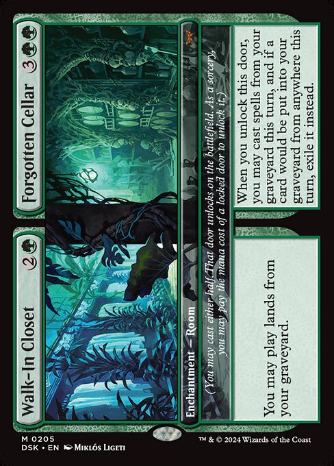 Walk-In Closet // Forgotten Cellar — Duskmourn: House of Horror