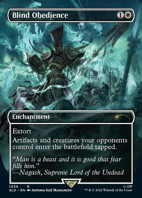 Obediencia ciega — Secret Lair Drop