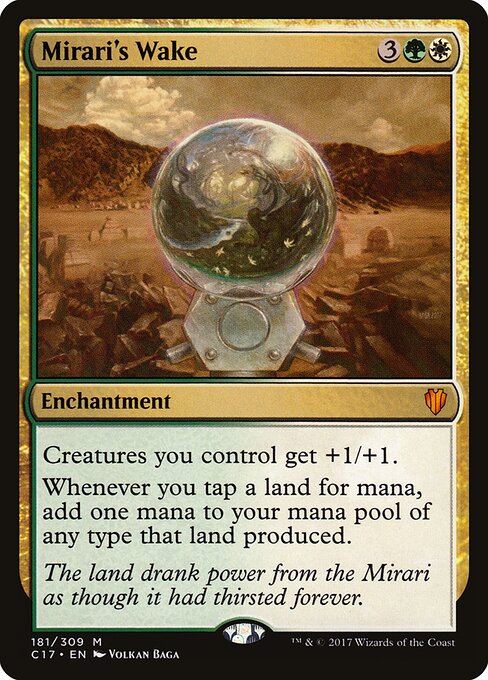 Carta Despertar del Mirari — Commander 2017 · C17 · #181
