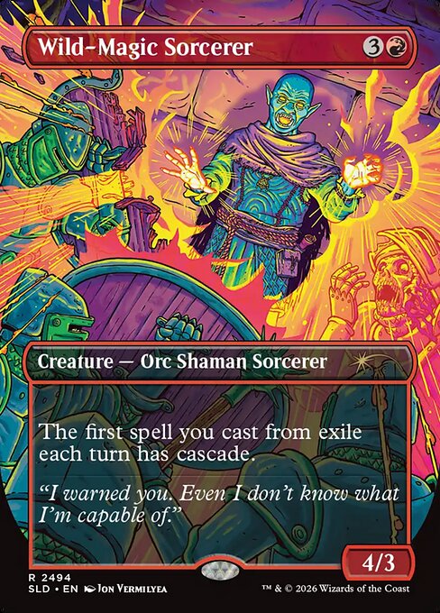 Hechicero de magia salvaje — Secret Lair Drop