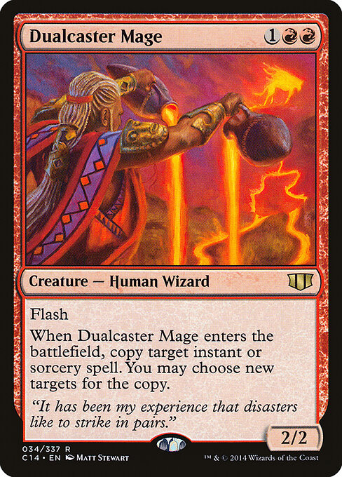 Maga del lanzamiento doble — Commander 2014