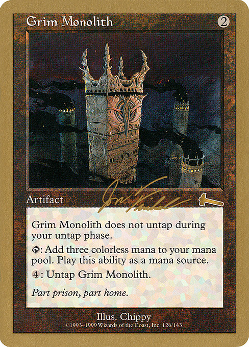 Monolito siniestro — World Championship Decks 2000