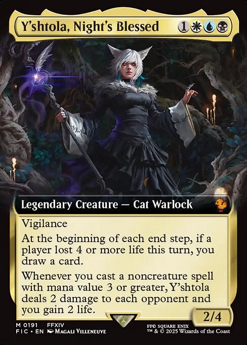 Y'shtola, Night's Blessed — Final Fantasy Commander