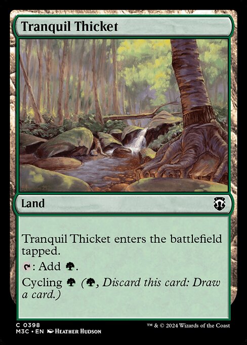 Maleza tranquila — Modern Horizons 3 Commander