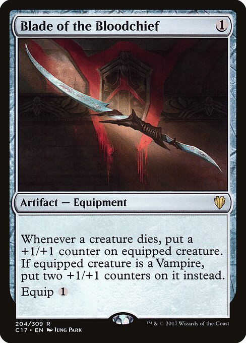 Espada del jefe de sangre — Commander 2017