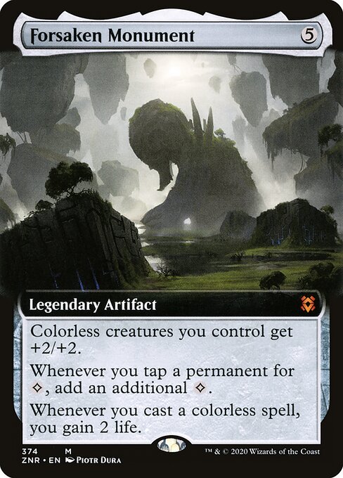 Monumento abandonado — Zendikar Rising
