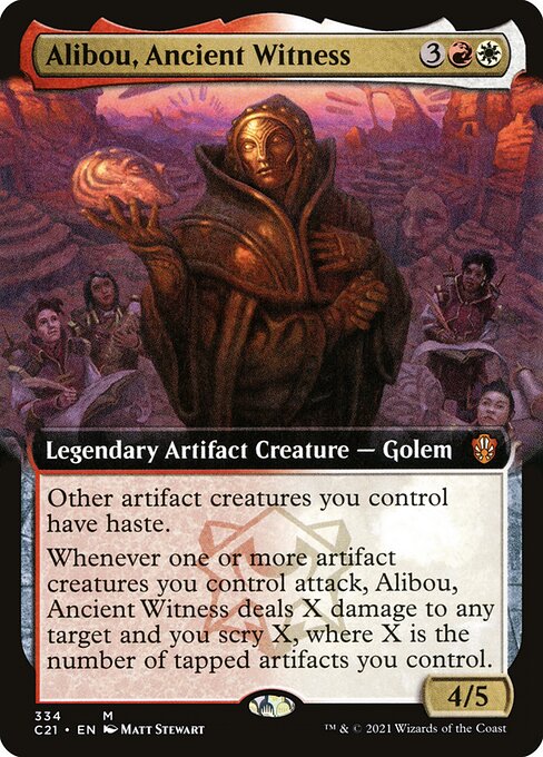 Álibou, testigo antiguo — Commander 2021