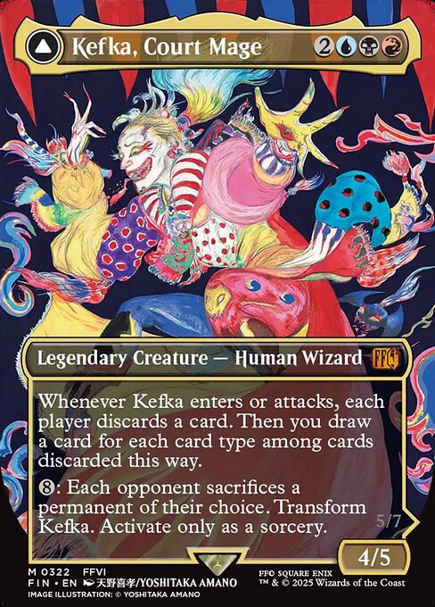 Kefka, Court Mage // Kefka, Ruler of Ruin — Final Fantasy