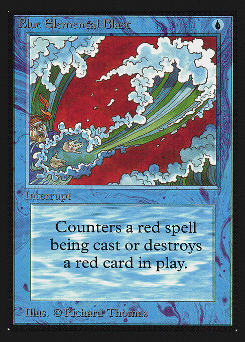 Ráfaga elemental azul — Collectors' Edition