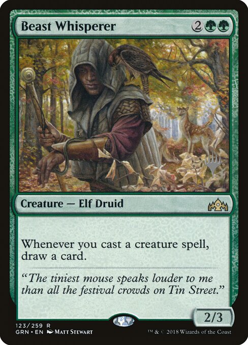 Encantador de bestias — Guilds of Ravnica Promos