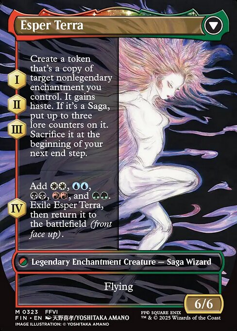 Terra, Magical Adept // Esper Terra (cara trasera)
