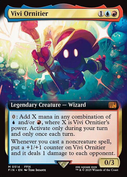 Carta Vivi Ornitier — Final Fantasy · FIN · #514