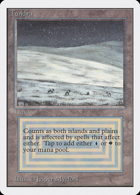 Carta Tundra — Unlimited Edition · 2ED · #285