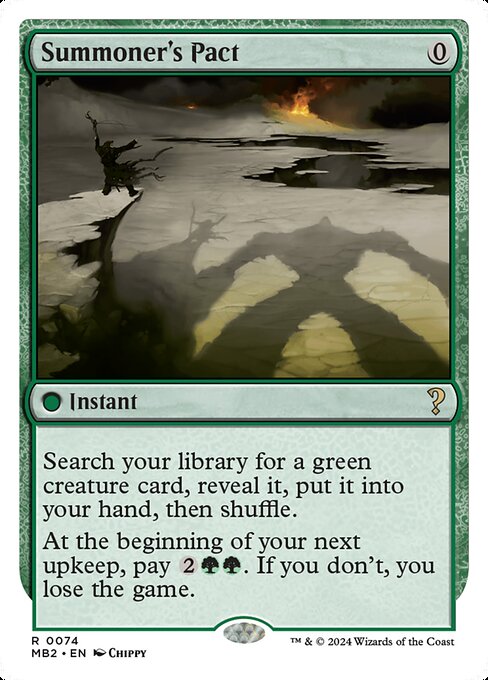 Pacto del invocador — Mystery Booster 2