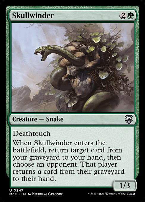 Carta Crótalo quebrantahuesos — Modern Horizons 3 Commander · M3C · #247