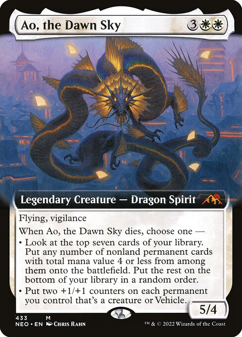 Ao, el Cielo del Alba — Kamigawa: Neon Dynasty