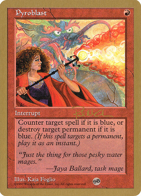 Ráfaga de fuego — World Championship Decks 1997