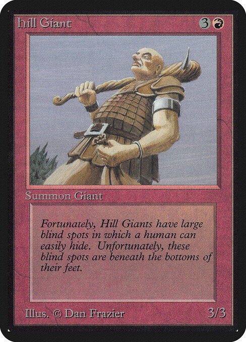 Gigante de las colinas — Limited Edition Alpha