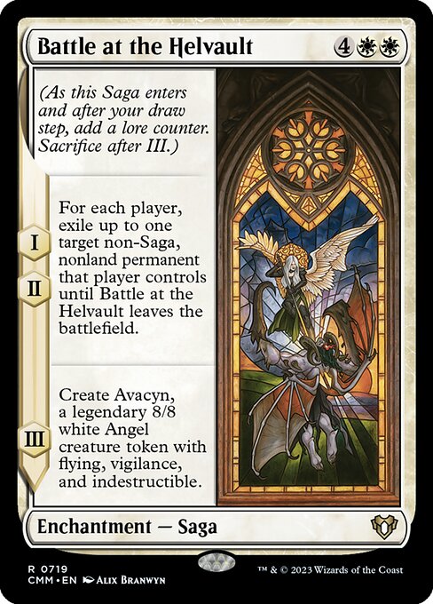 Carta Battle at the Helvault — Commander Masters · CMM · #719
